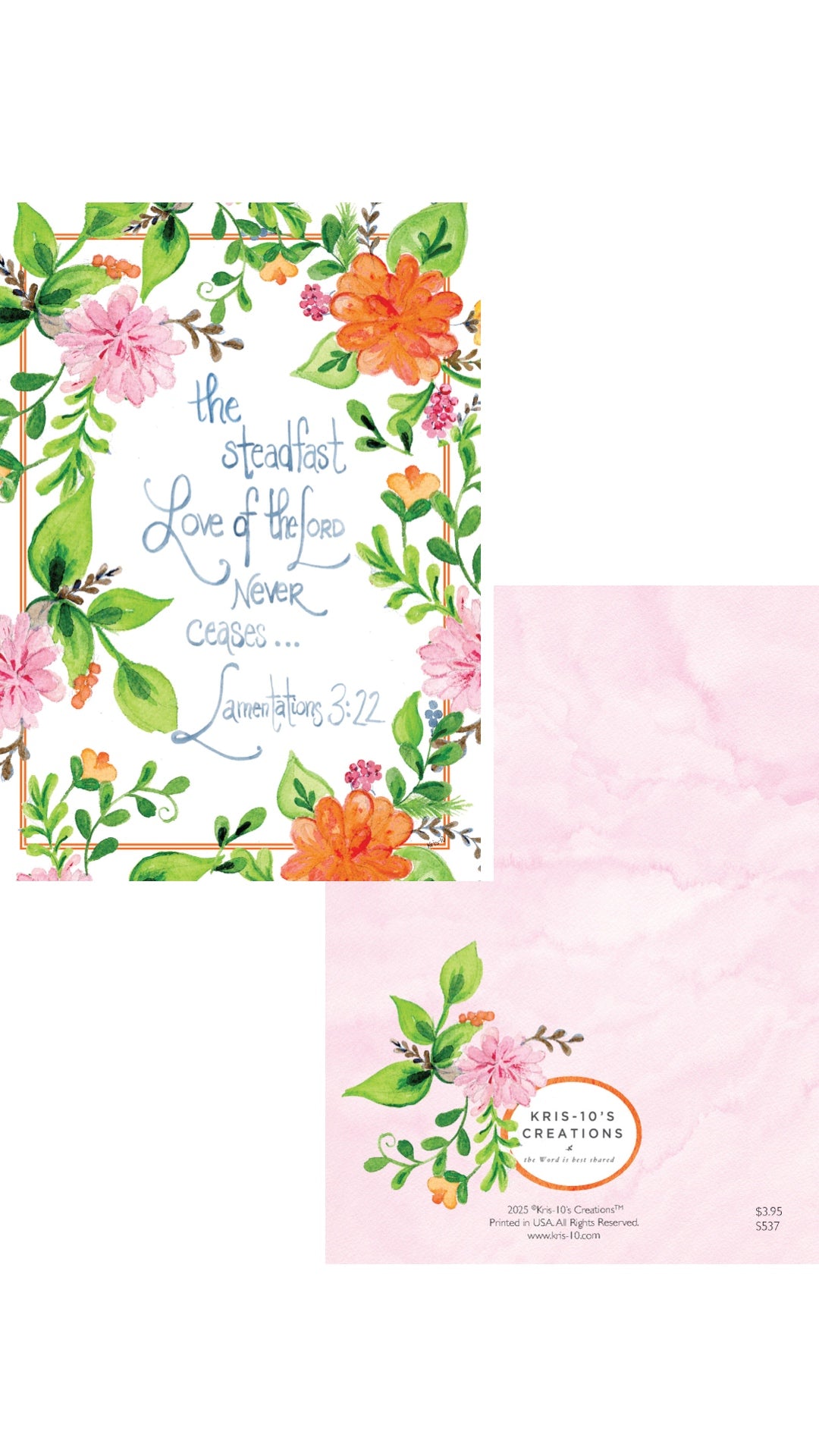 New Sympathy Greeting Card Set