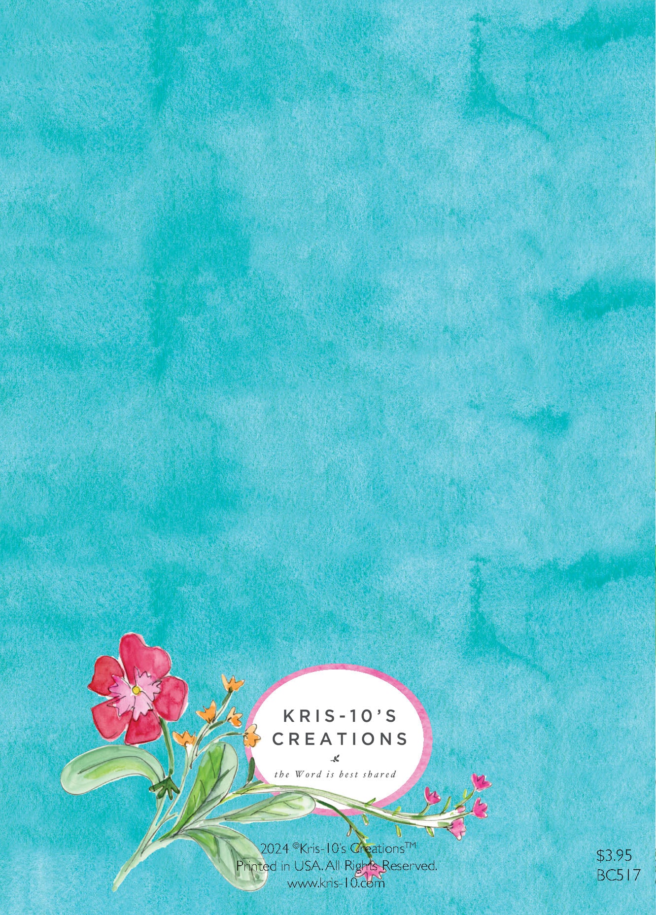 Floral Birthday Blessings