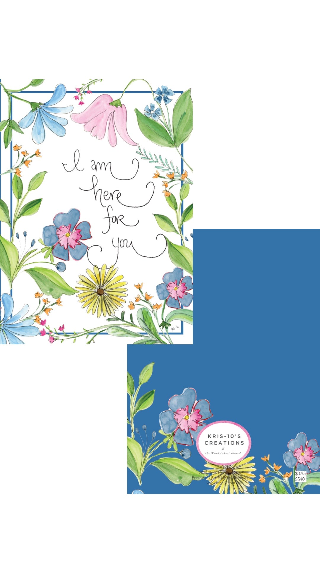 New Sympathy Greeting Card Set