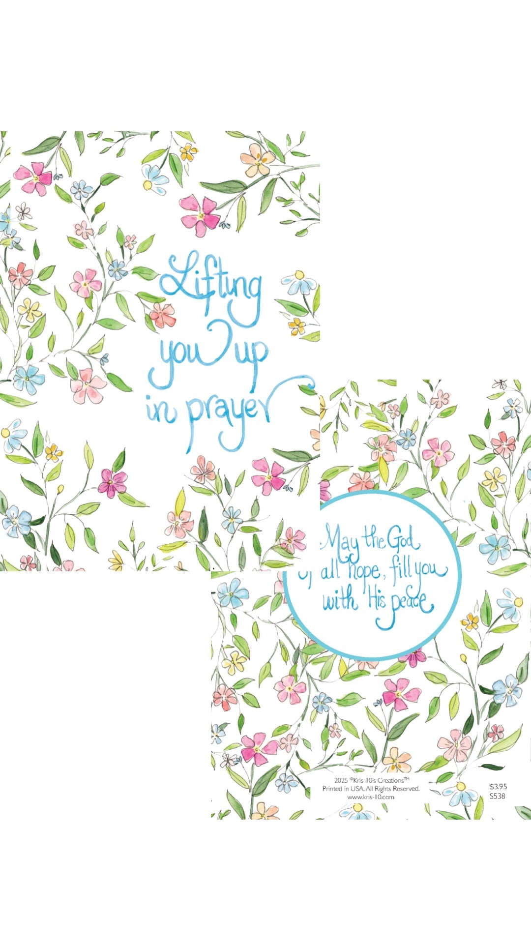 New Sympathy Greeting Card Set