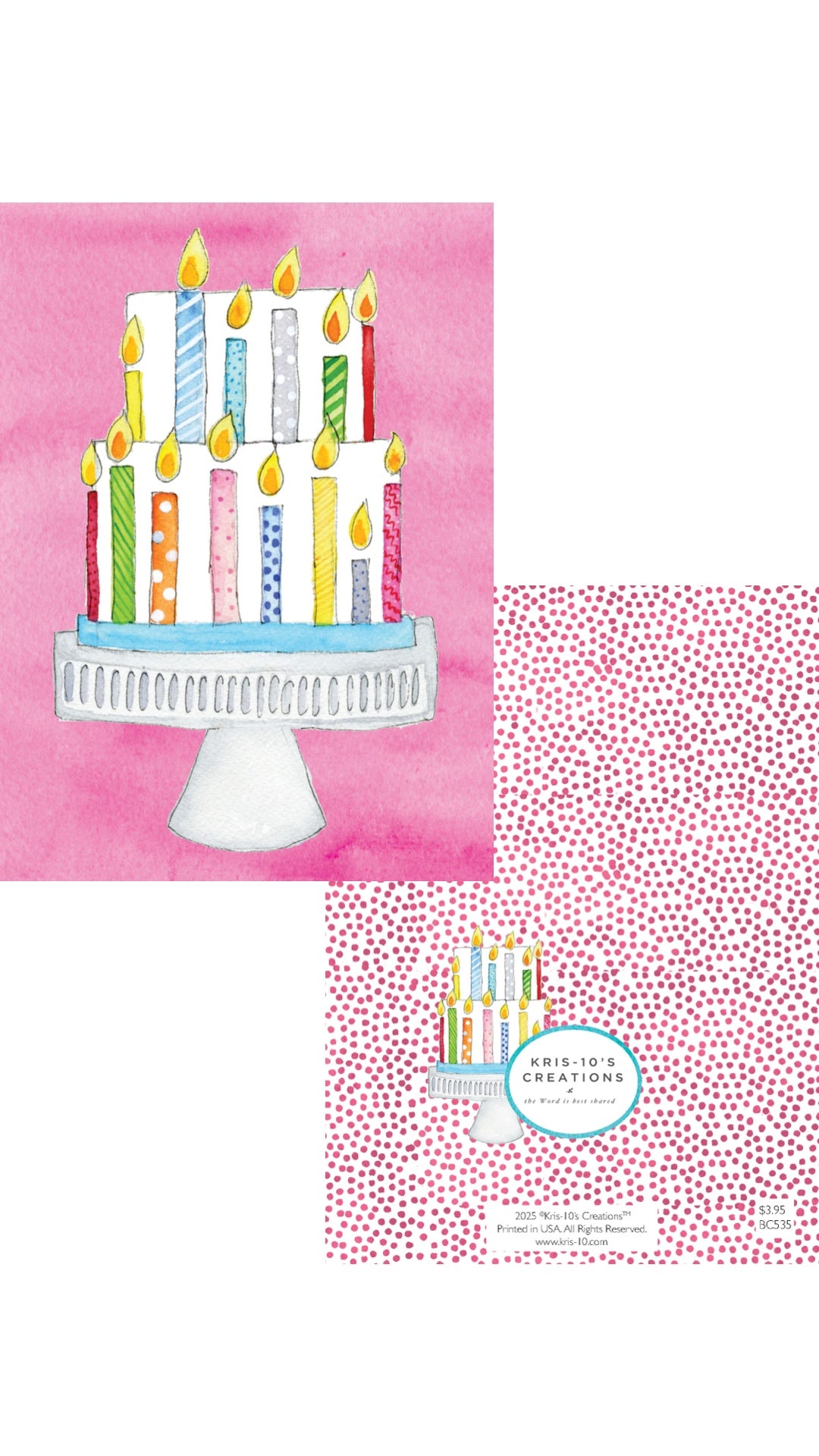 New Birthday Greeting Card Set