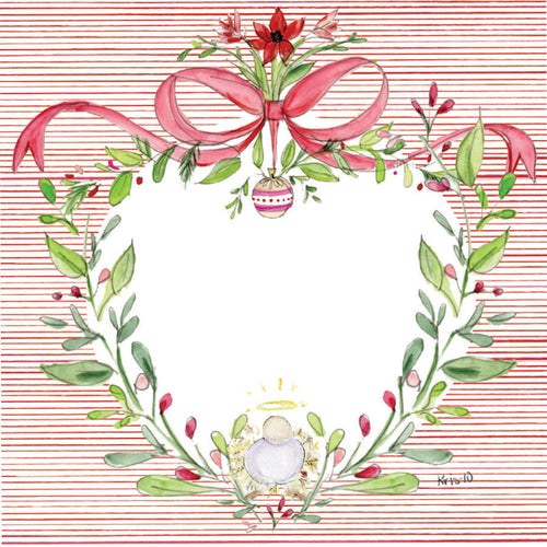 Christmas Crest Gift Tags