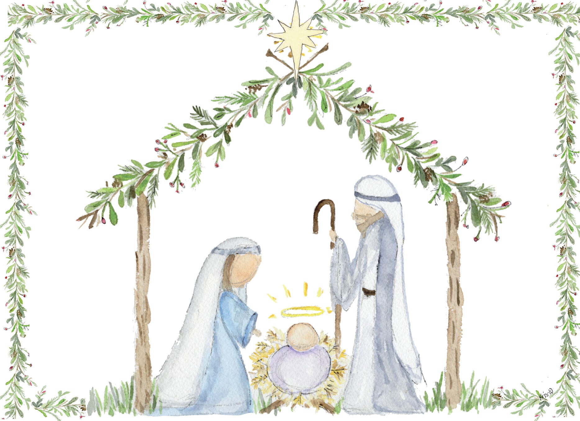 Peaceful Nativity