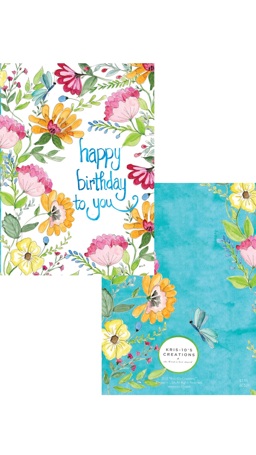 New Birthday Greeting Card Set