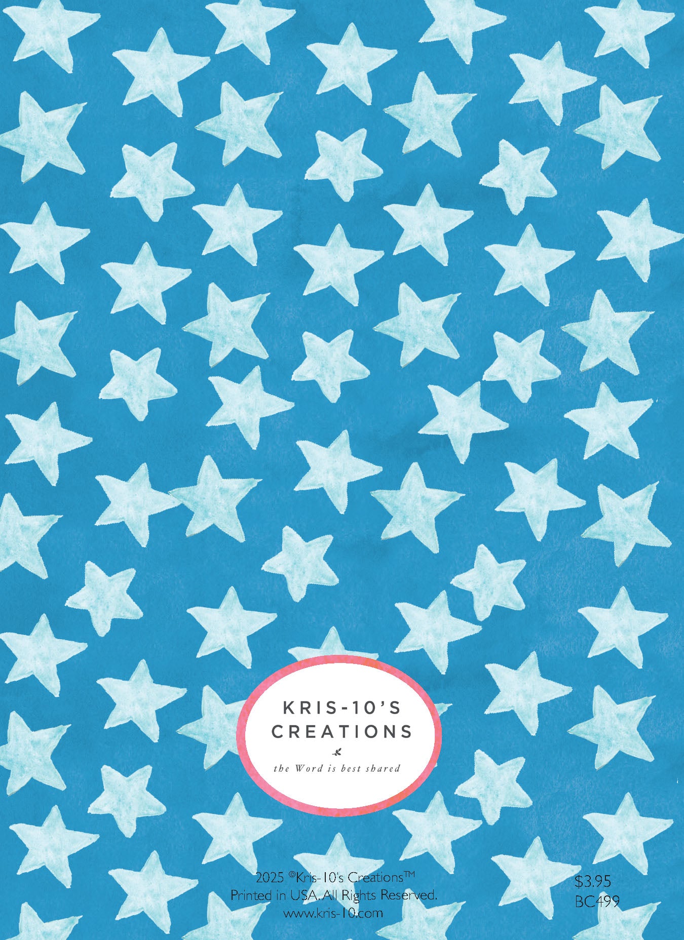 Birthday Letters with Stars