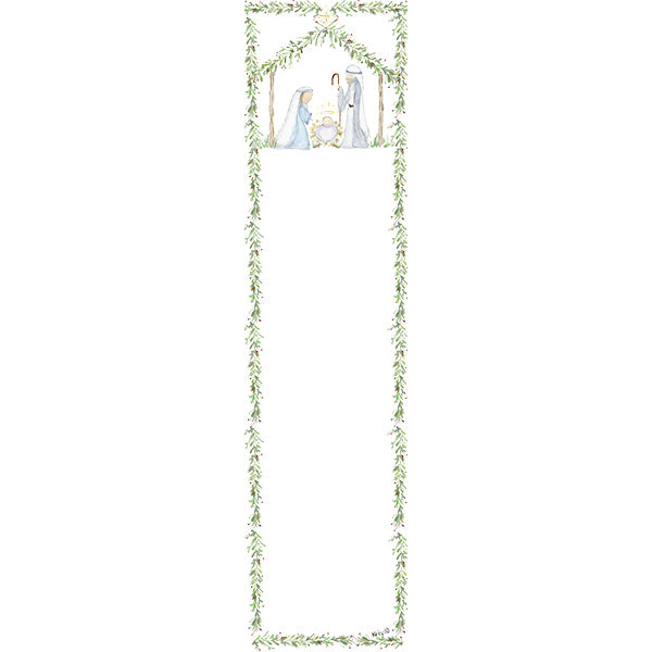Peaceful Nativity Bookmark