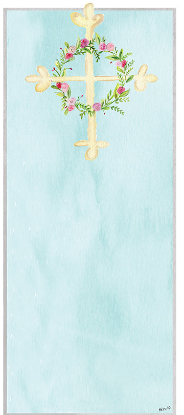 Lovely Cross Notepad