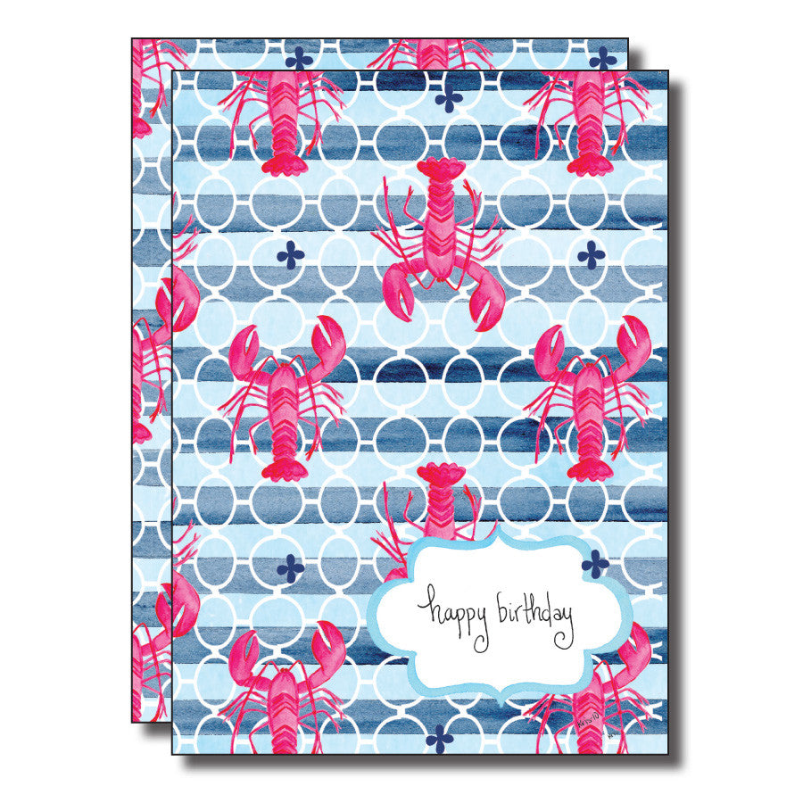 Pink Lobster Birthday