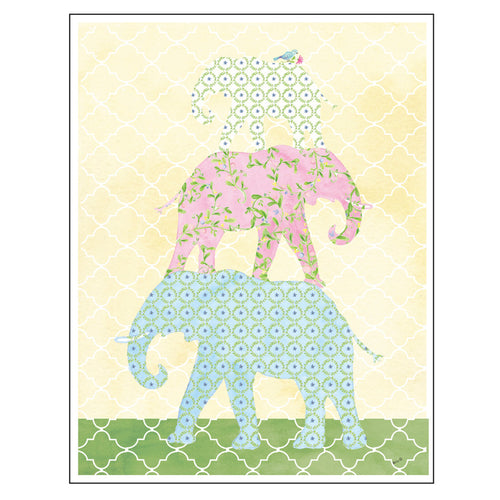 Stacked Elephants
