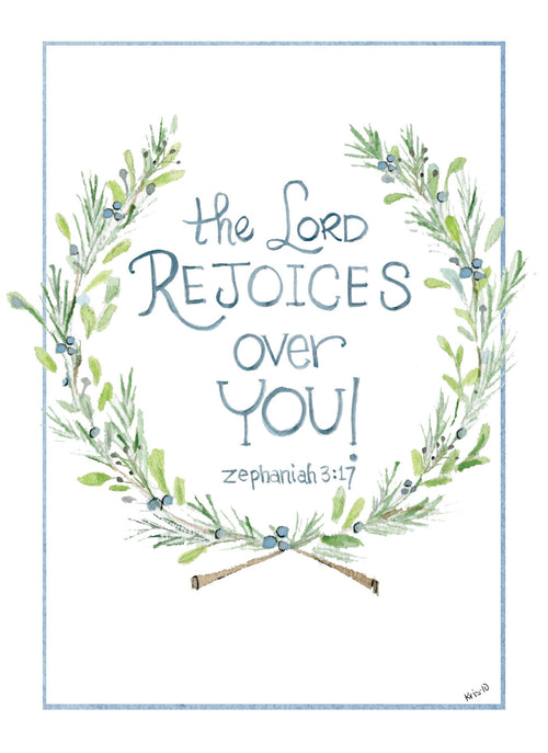 The Lord Rejoices Over You