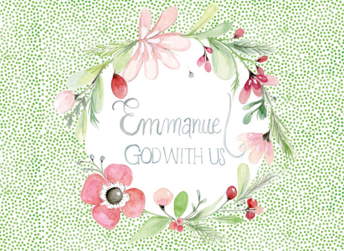 Emmanuel God With Us Cards