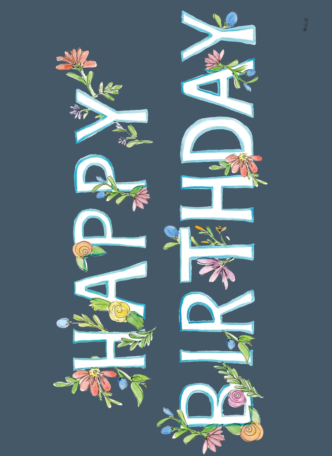 Floral Letters