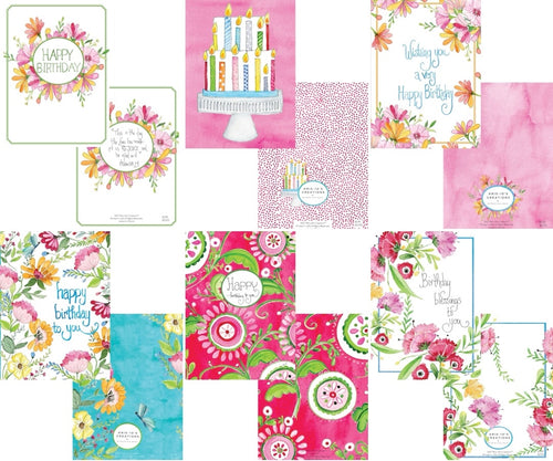 New Birthday Greeting Card Set