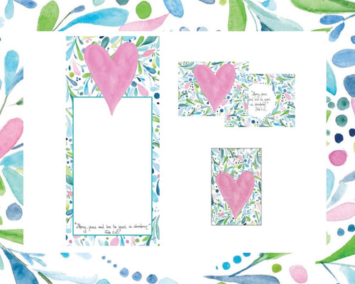 Whimsical Pink Heart Gift Bundle