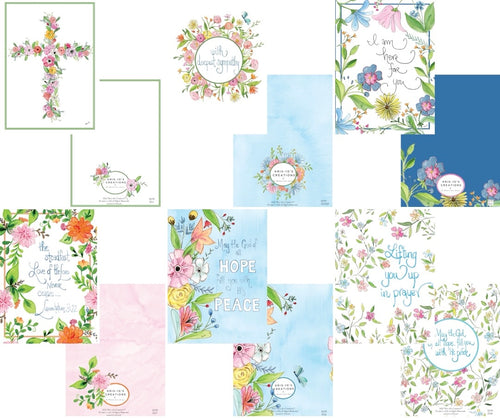 New Sympathy Greeting Card Set