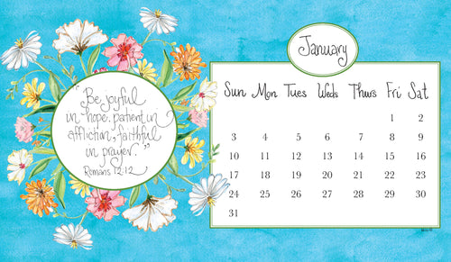 2027 Desk Calendar