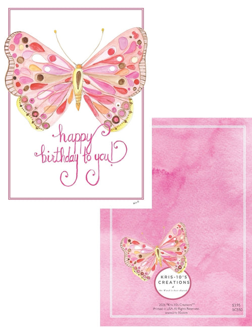 Beautiful Pink Butterfly