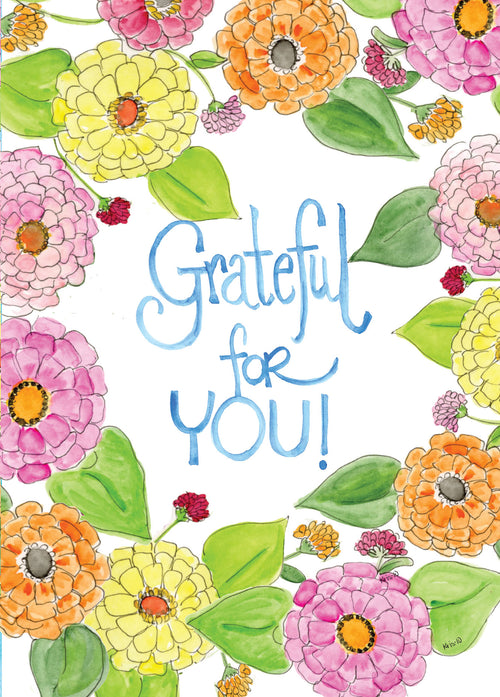 Grateful Zinnias