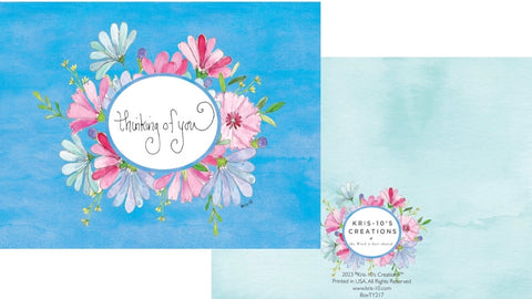 kris_flower Sizzix Thinlits Die Set 8PK - Brushstroke Flowers #2 by Tim Holtz