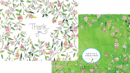 Petite Floral Ivy Boxed Notes