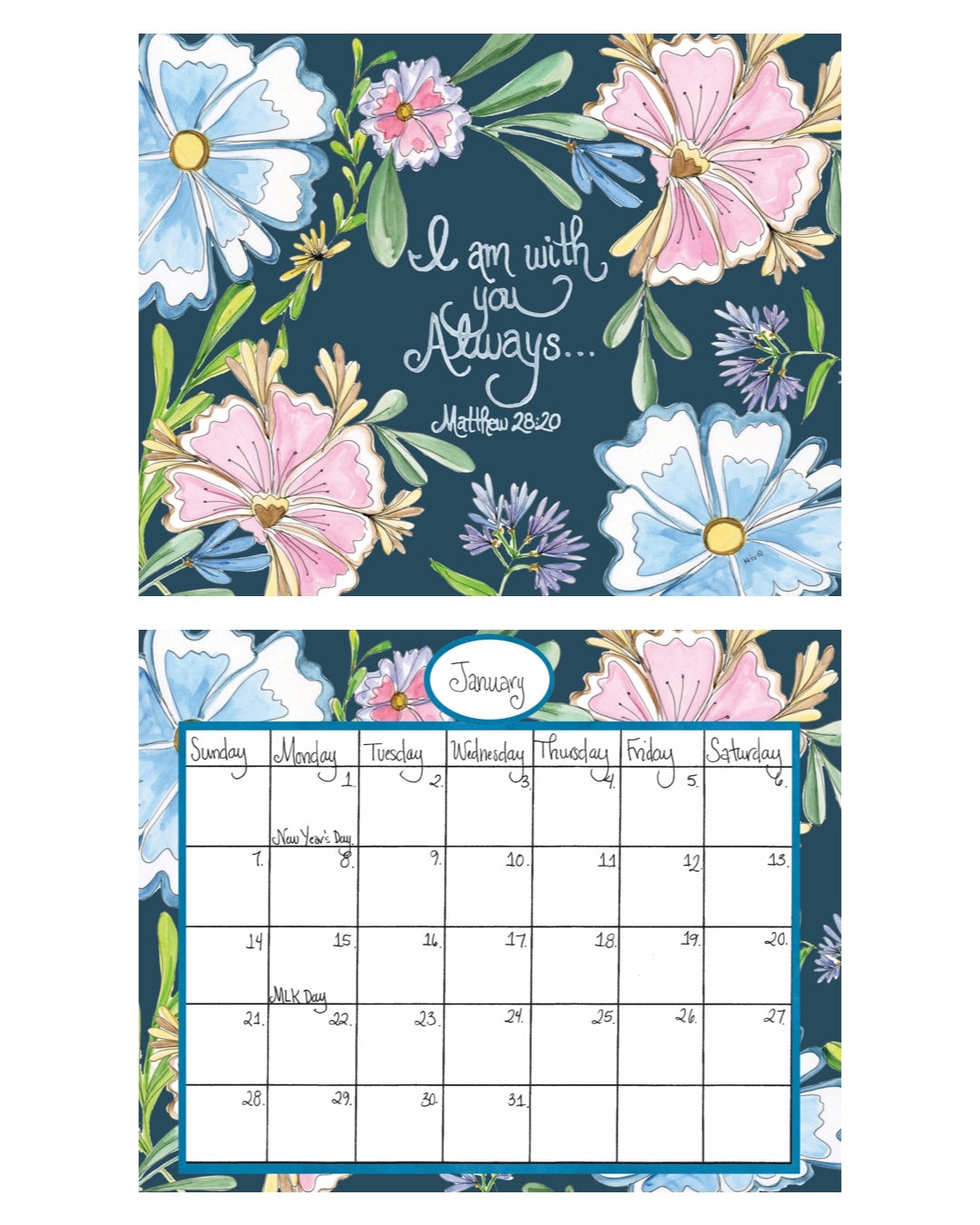 10-Pack • 2024 Inspirational Calendar Bundle • SHIPS FREE!