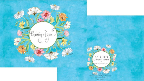Floral Thinking Of You Boxed Notes