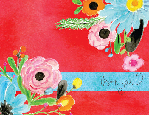 Spanish Floral Boxed Notes