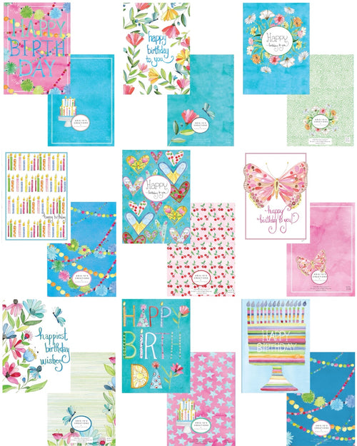 New Birthday Greeting Card Super Set
