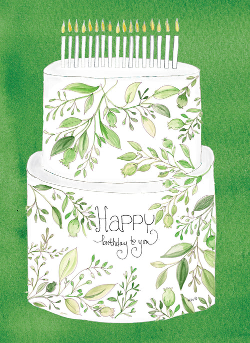 Birthday Cake Greenery