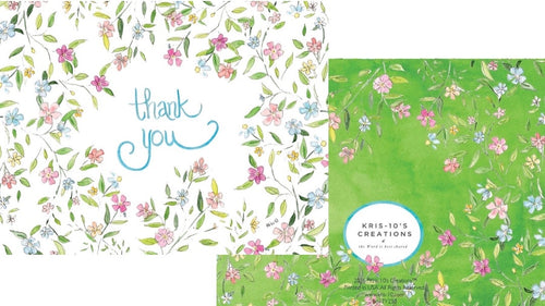 Petite Floral Thank You Boxed Notes