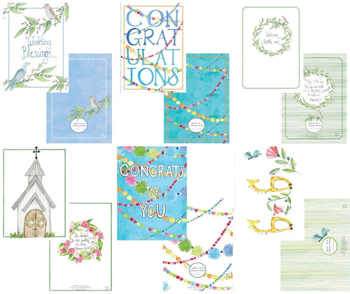 New Celebrations Greeting Card Set