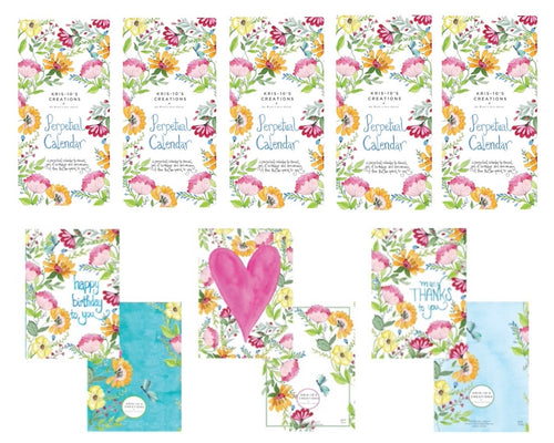 5-Pack • Perpetual Calendar Bundle (25% OFF + 3 FREE cards!)