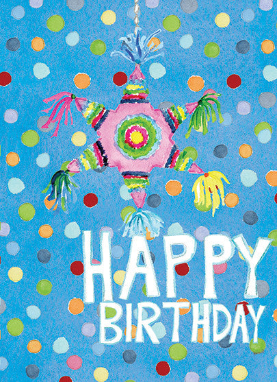 Blue Piñata Birthday
