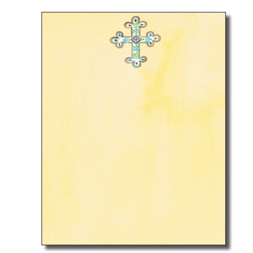Yellow Cross Notepad
