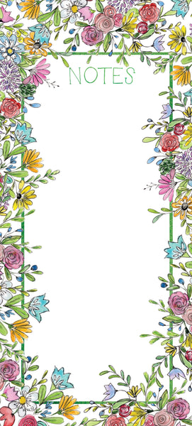 Floral Bouquet Notes Notepad – Kris-10's Creations